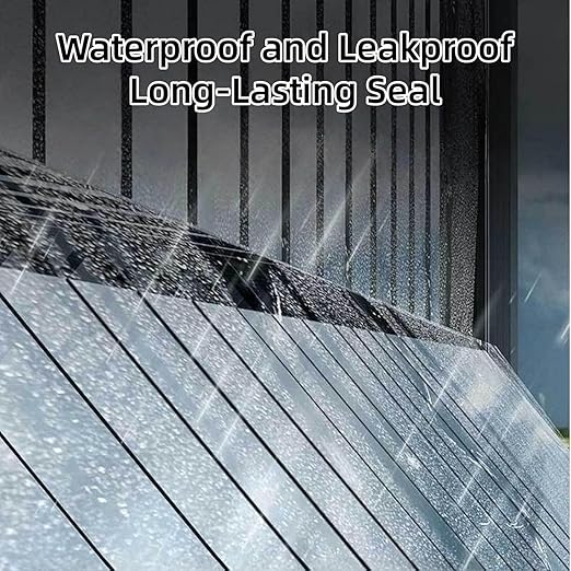 L-995 Waterproof Sealant 9900, 500g/700g Glass Glue Strong Waterproof Sealant Outdoor Wall Crack Repair Glue 995 High Viscosity Sun Protection, All Purpose Super Bonding Structural Sealant (White*1)