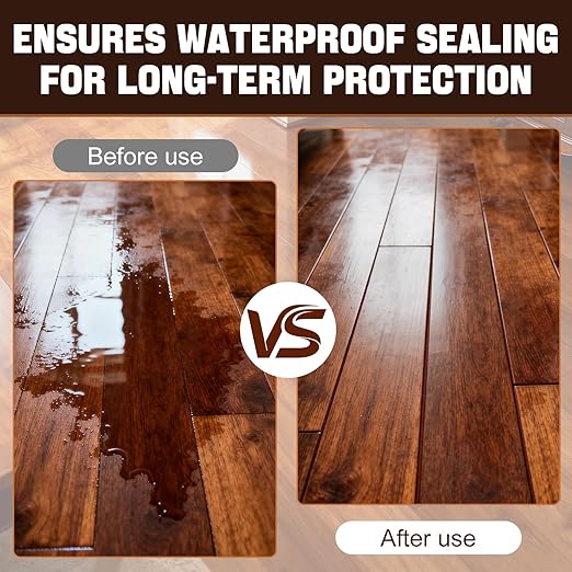 Brown Silicone Caulk, Brown Caulking for Wood Waterproof Durable Strong Elastic Excellent Sealing Ability for Doors Windows Walls Furniture, 100ml