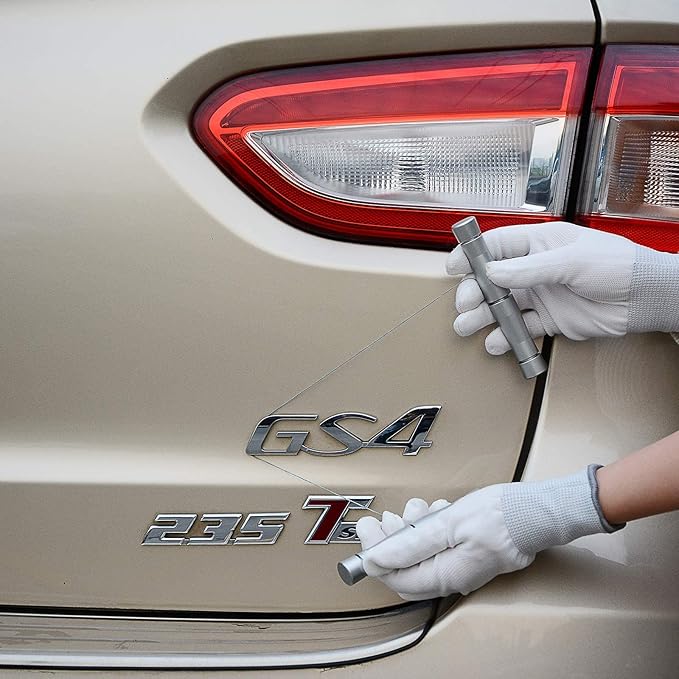 Gomake Emblem Removal Tool Vinyl Wraps Car Surface Logo Plate Line Remover Tool for Car Wrapping Film Installation