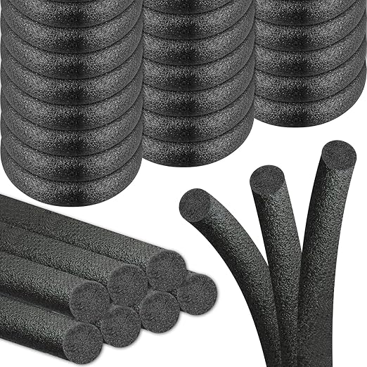 Foam Backer Rod for Gaps Concrete Crack Filler Joints Foam Gap Filler Caulk Saver Backing Rod Filler Rope Concrete Joint Filler (5/8 Inch x 100 Feet)