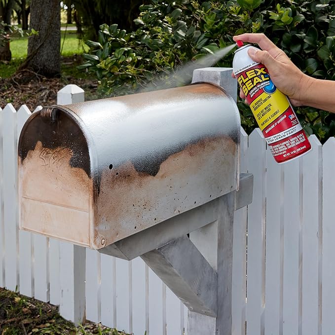 Flex Seal, 14 oz, 2-Pack, Clear, Stop Leaks Instantly, Transparent Waterproof Rubber Spray On Sealant Coating, Perfect for Gutters, Wood, RV, Campers, Roof Repair, Skylights, Windows, and More