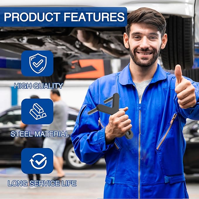 Lower Control Arm Prying Tool, Universal Fit, Lower Position, Suspension Bushing & Ball Joint Removal Tool, Automotive Suspension Repair Tools
