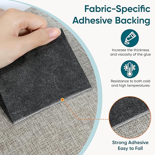 Velvet Repair Tape,4x71 Inch Self-Adhesive Couch Patch Repair Fabric Patch for Furniture,Sofas,Cushion,Chairs,Bags,Suede Goods(Brown)