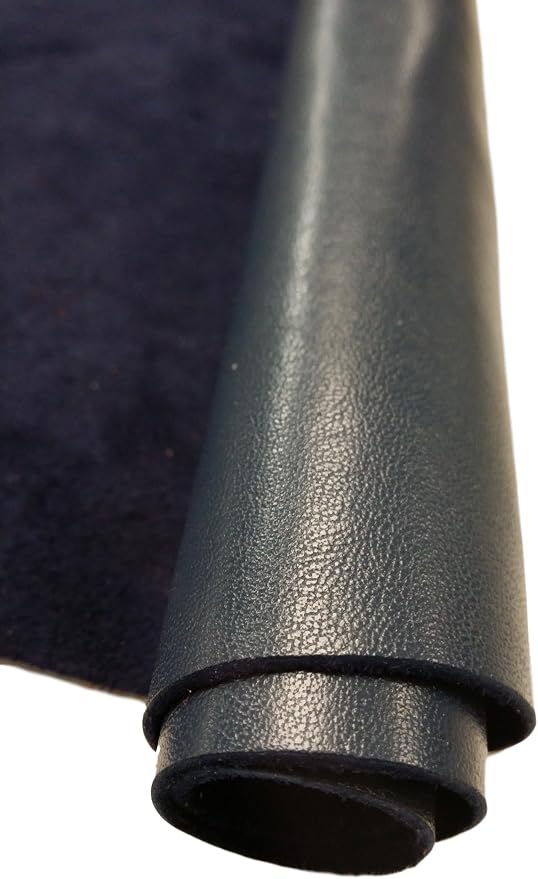 REED Leather HIDES - Cow Skins Upholstery Crafts (Black, 10 Square Foot) | Arts and Crafts