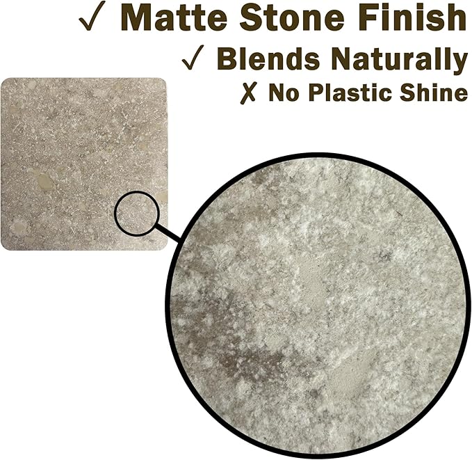Travertino HQ Light Repair Kit Travertine Hole & Crack Filler with Tools (Light Stone Shade)