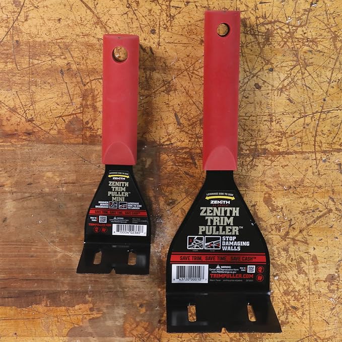 Zenith Trim Puller Multi-Tool for Baseboard, Molding, Siding and Flooring Removal, Remodeling ZN700002