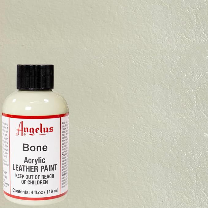 Angelus Acrylic Leather Paint, 4 oz., Bone