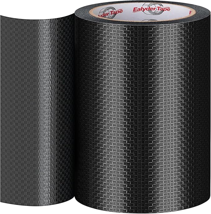 RV Underbelly Tape RV Underbelly Repair Material 6" x 26', Waterproof Flex Belly Tape with Permanent Sealing Adhesive for Mobile Home, Trailer, Camper(Black, 6 Inch x 26 Feet)
