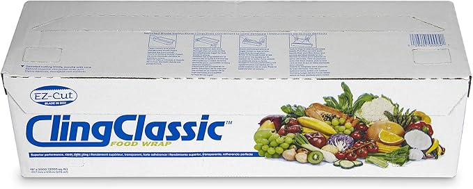 SealWrap ZipSafe 30510400 Cutterbox Film, 18" x 2000', Clear, Pack of 1