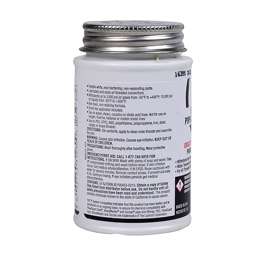 Oatey Pipe Joint Compound 4 Oz White