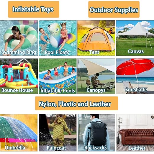 4IN x 7FT Waterproof TPU Repair Tape, Inflatable Patch Repair Kit, Strong Adhesive Sealing Repair Tape for Air Mattress, Bounce Houses, Inflatable Toys, Swimming Rings