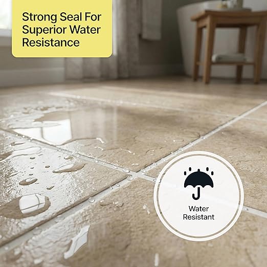 Hemway Bright White Grout Reviver Kit | Ready Mixed Grout Repair 400g / 210ml with 4 Piece Profiling Tool Kit | Wall & Floor Tile Adhesive, Kitchen Bathroom Shower, Fast Drying