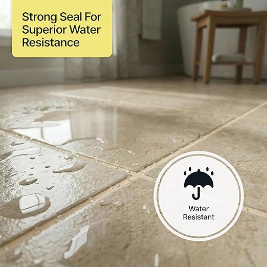 Hemway Cream Grout Reviver Kit | Ready Mixed Grout Repair 400g / 210ml with 4 Piece Profiling Tool Kit | Wall & Floor Tile Adhesive, Kitchen Bathroom Shower, Fast Drying