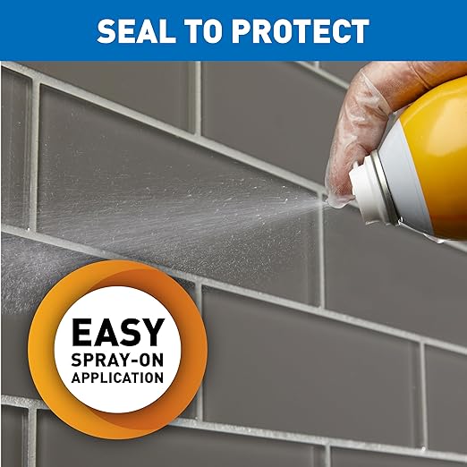 Miracle Sealants Grout Sealer Aerosol Spray, 15 oz