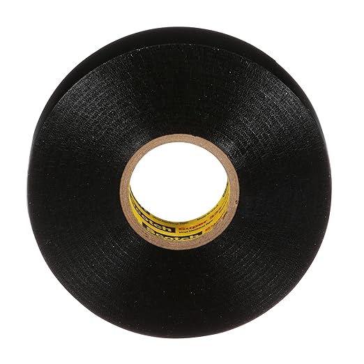 3M Scotch Super 33+ Electrical Tape - 3/4 in x 76 ft, Premium Grade All-Weather Vinyl, Resistant to Abrasion, Moisture, Corrosion, Alkalies - Long Roll, 1 in Core, Black, 10 Roll Pack
