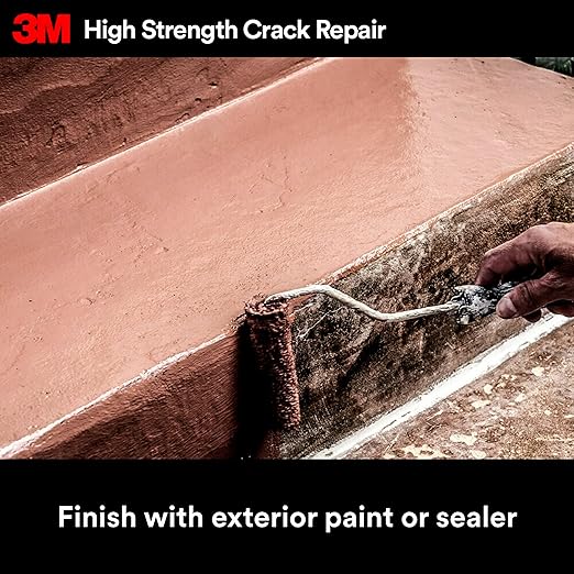 3M High Strength Crack Repair, 7 oz, Wall Crack Repair, Squeeze Tube for Easy Application Directly Into Cracks & Fractures, Repairs Damaged Areas on Walls & Ceilings (CR-7-SQ) (Pack of 2)