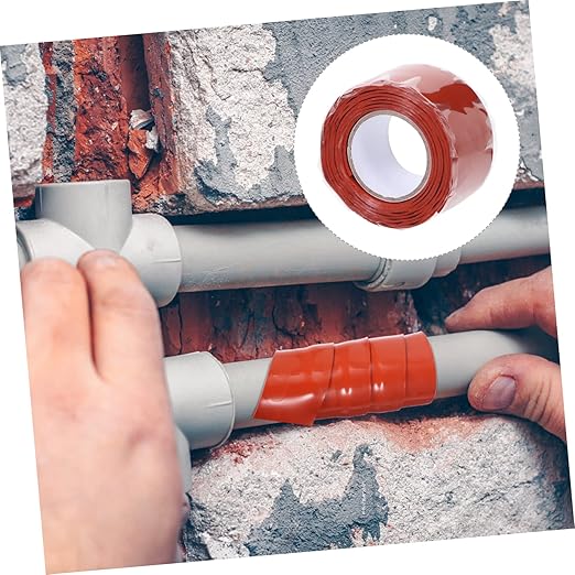 Homoyoyo Sealing Tape Flexible Rubberized Sealant for Pipe Repairs for Leaks Plumbing Buckets and More Easy to Use Material