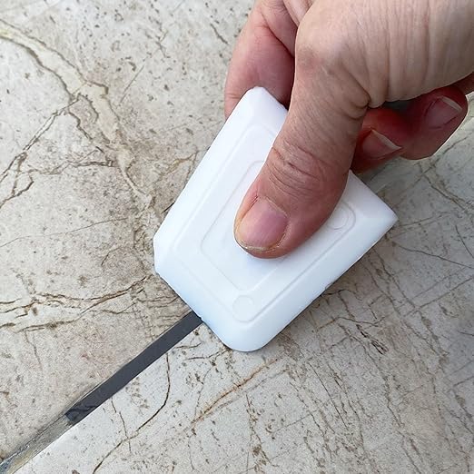 PentaUSA Tile Grout Repair Kit - Dark Gray Premixed Acrylic Sanded Grout, Water-Resistant Grout Filler for Bathroom&Shower, Kitchen Floor, Fast Drying, with Applicator, 13.4 oz (380g)