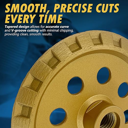 3.5" Crack Chaser Blade for Cured Concrete, Asphalt Repair or Joint Widen, Continuous Rim, 0.410" Width, 5/8"-11 Arbor