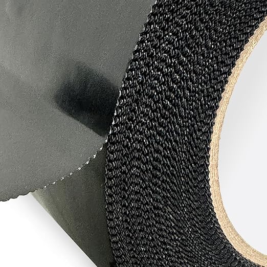 ELK Vapor Barrier Tape - 4” x 180ft - PE 7mm Polyethylene Seam Tape - Moisture Barrier Seam & Seal for Crawlspace Encapsulations or Waterproof Marine Tape - Black