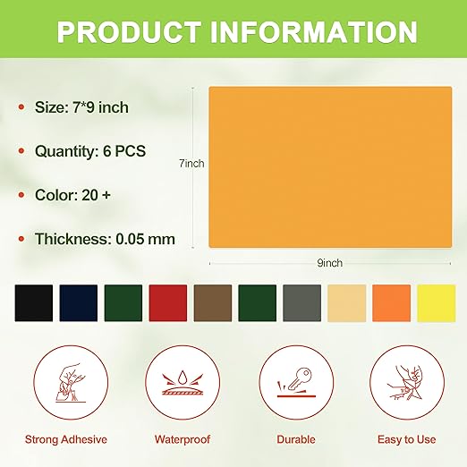 TIANLDD Waterproof Repair Tape for Boat Covers,Tents,Tarp,RV Awning，Fabric Repair Tape(Tangerine Yellow)