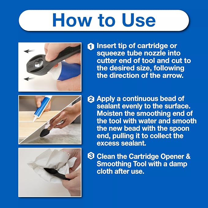 GE Cartridge Opener and Smoothing Tool, Black, 1 Piece Tool, 1 Pack