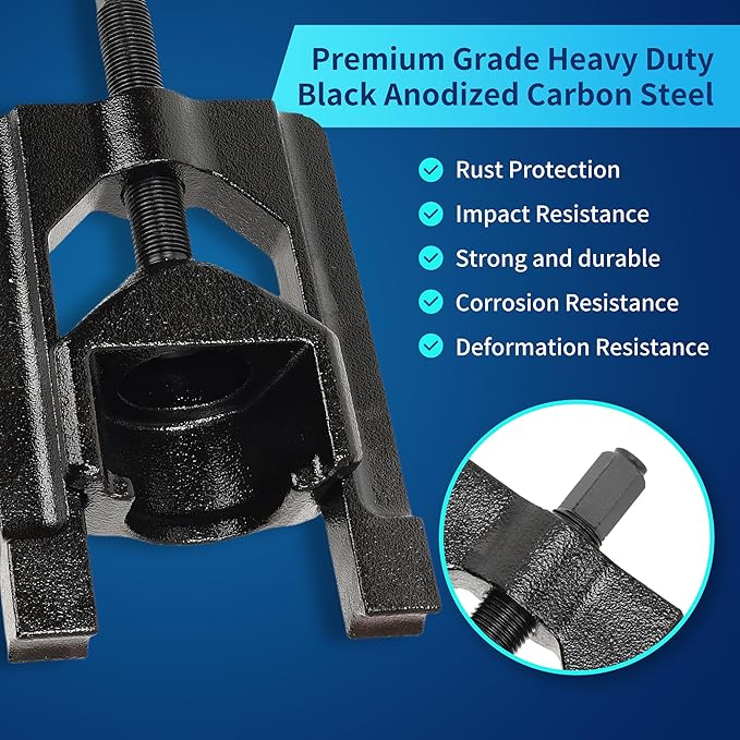 U Joint Pullers Automotive, Universal Joint Extractor 10105 Extractor U-Joint Removal Press Tool for Automotive Trucks, Cars, Class 1-3