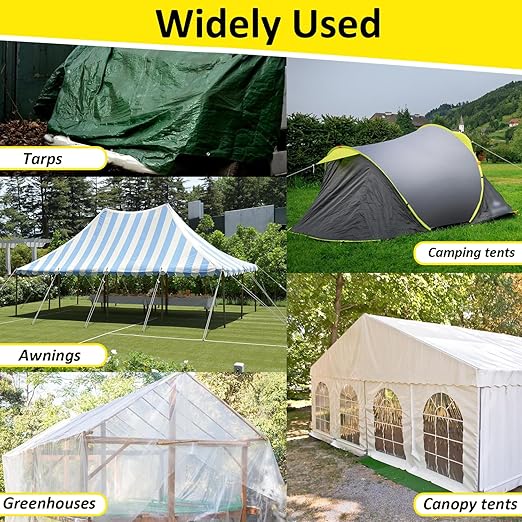 Greenhouse Repair Tape, 6 mil 2" x 108' Greenhouse Tape, Heavy Duty UV Resistant Clear Greenhouse Sheeting Coverings Film Tape for Seaming and Sealing (2" x 108')