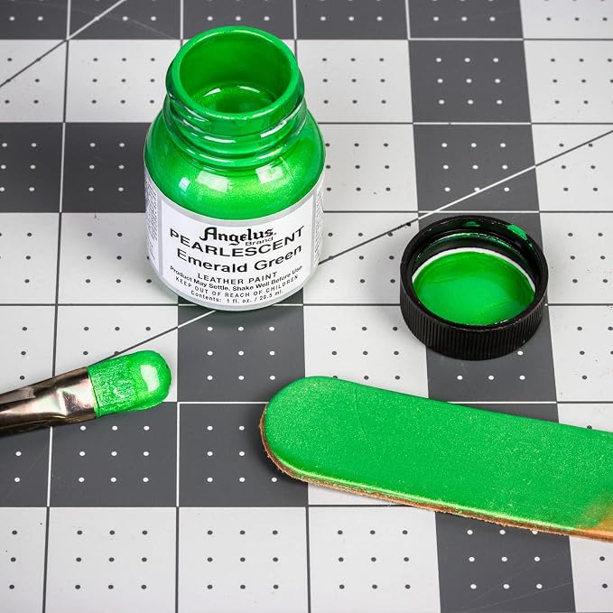 Angelus 1 oz Leather Paint, 1 Fl Oz (Pack of 1), Emerald Green