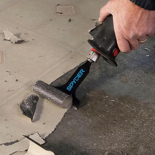 Spyder 2-Inch Scraper Blade Attachment for Reciprocating Saws, for Removing Tile, Linoleum, Adhesives, Mastics, and More (00319)