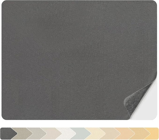 Numola Leather Repair Patch 3×4 inch Self-Adhesive Leather Repair Tape, Scratch/Holes Vinyl Repair Kit for Couch, Car Seat, Sofas, DIY Furniture Upholstery, Chair, Jackets, First-aid(Gray)