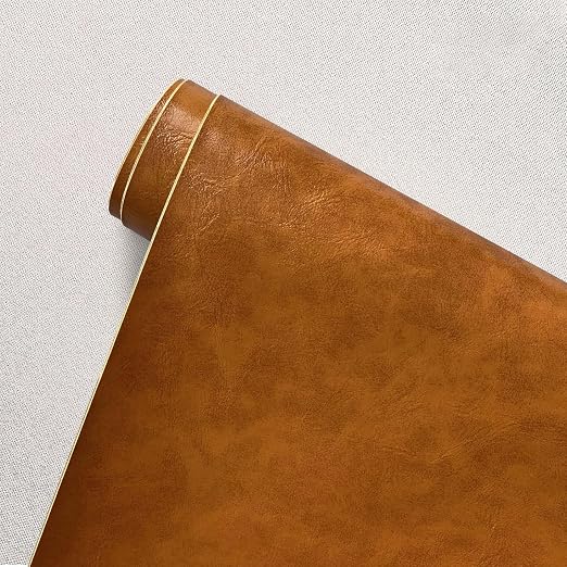 Leather Repair Patch for Couches 69 x 200 cm Light Brown 1 Roll Large Self-Adhesive refinisher cuttable reupholster Tape Patches kit for Couch Car Seats Furniture Sofa Vinyl Chairs Shoes Fabric Fix