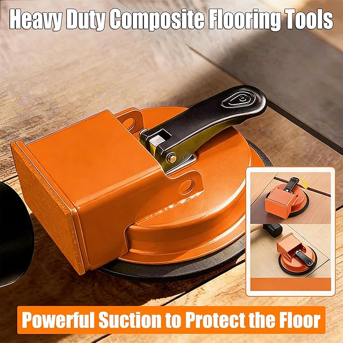 Floor Gap Fixer Tool, Heavy Duty Laminate Floor Suction Cup Repair Tool, for Vinyl Plank & Wood Floors, Gaps Puller for Loose Plank Gaps - Floors Repair Suction Tools