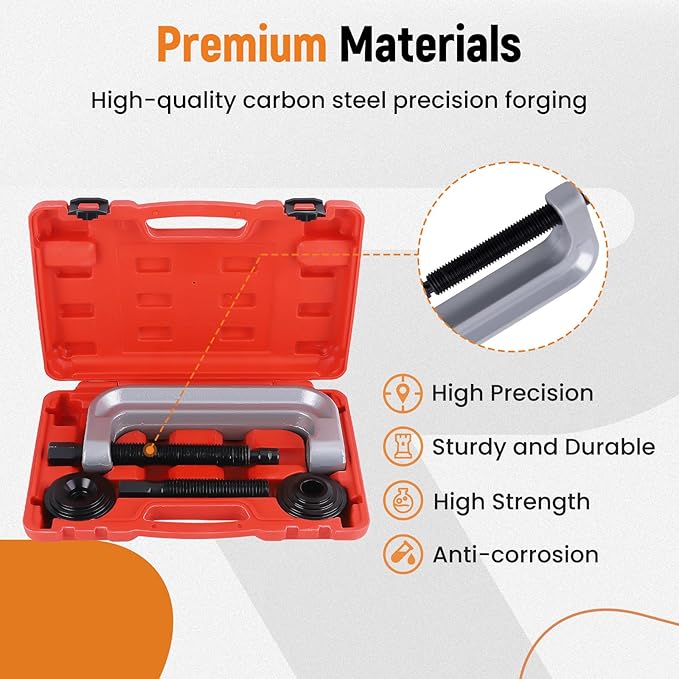 maXpeedingrods Large Ball Joint Press Kit & Wheel Bearing Press Kit, Universal Ball Joint Separator Removal Tool for Cars Trucks SUVs Tractors