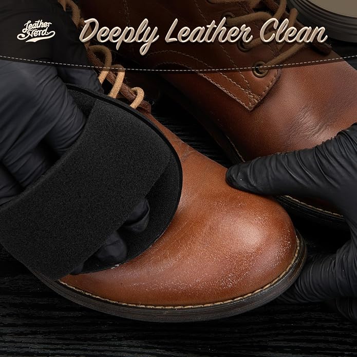 Saddle Soap for Leather,Leather Nerd Leather Cleaner Conditioner for Boots