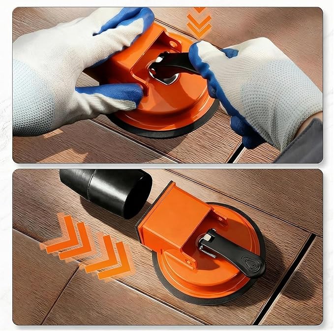 Floor Gap Fixer Tool, 2026 Upgraded Heavy Duty Floor Gap Fixer Suction Cup Tool, Adjustable Height Setter & Countertop Leveling Tools for Vinyl, Wood, Laminate Floors
