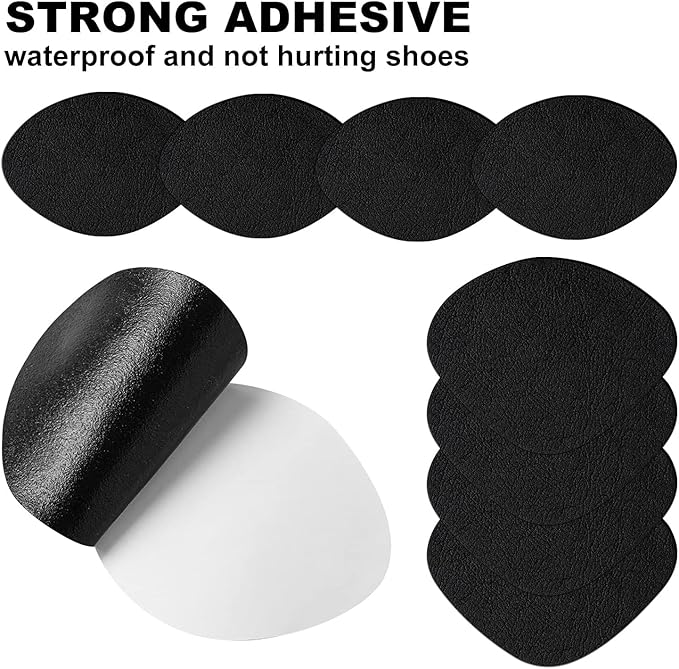 24Pair Shoe Heel Repair, Adhesive Inside Shoe Heel Patch Pad for Sneaker Holes