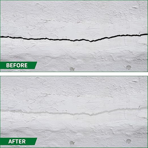 Foam Backer Rod for Gaps Concrete Crack Filler Joints Foam Gap Filler Caulk Saver Backing Rod Concrete Filler Rope (Black, 1/4 Inch x 33 Feet)