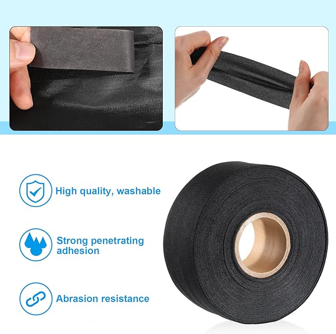 Outus Wetsuit Repair Iron On Seam Sealing Tape 32.8 Ft Seam Sealing Patch Waterproof for Neoprene Wetsuit Drysuit Fishing Suits Industrial Standard Carrier Material