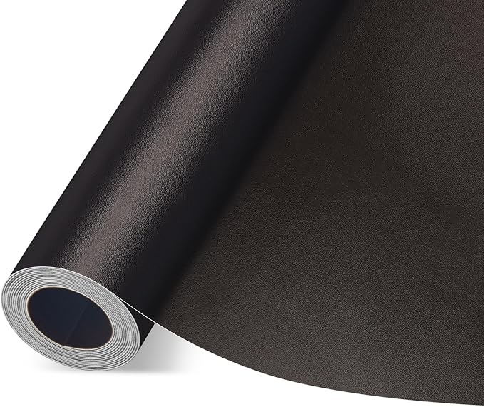 Self Adhesive Leather Repair Patch, Leather Patches for Furniture, Leather Repair Tape for Couch Sofa Car Seat Chair Furniture Repair, Leather Repair Kit (Dark Brown-Fine Grain, 34X79 Inch)