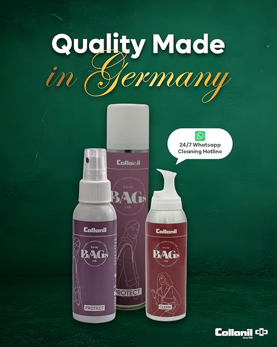 Collonil For MyBAGs Only Intensive Care 3.38 fl oz – Premium Leather Care for Handbags & Accessories – Exotic Leather Conditioner & Moisturizer – Nourishing Regeneration – Made in Germany