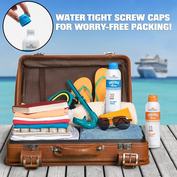 GoPong Aluminum Spray Bottle Sunscreen Flask(16 oz Total) - Hidden Alcohol Travel Flasks – Secret Liquor Containers for Beaches, Cruises, and Sports Events – Includes Funnel & Spout_Parent