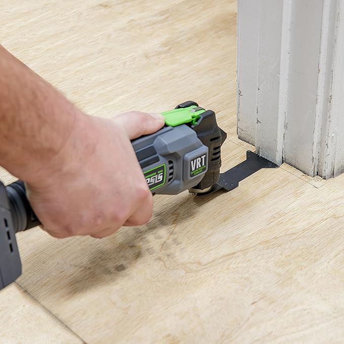 Genesis G20MAX 20V Brushless Oscillating Multi-Tool, Vibration-Reduction Technology (VRT), with Battery, Charger and Accessories (GLMT20BH)