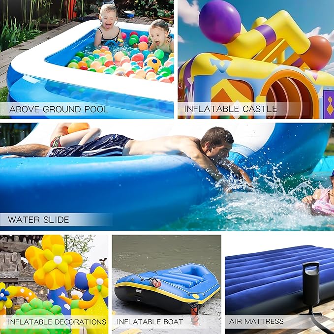 Breliter Inflatable Patch Repair Kit - Waterproof TPU Pool Repair Tape, Heavy Duty Repair Patch for Air Mattress, Bounce House, Inflatable Toys, Tent, Swimming Ring - 10 Packs of 2.5in x 2.5in, Round