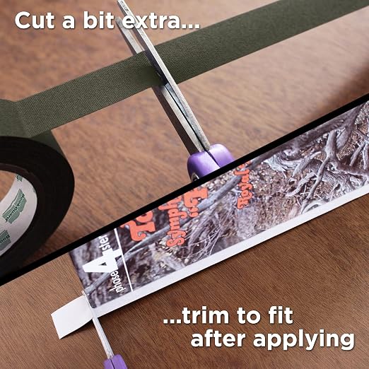 BookGuard 1 Inch Premium Bookbinding Repair Cloth Tape, 15 Yard Roll, Olive
