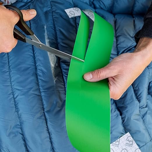 GEAR AID Tenacious Tape 3” x 20” Nylon Fabric Gear Repair Tape, Fix Holes and Rips in Puffy Jackets, Rain Gear, Tents, Sleeping Bags and Outdoor Equipment, Black, 1 Roll