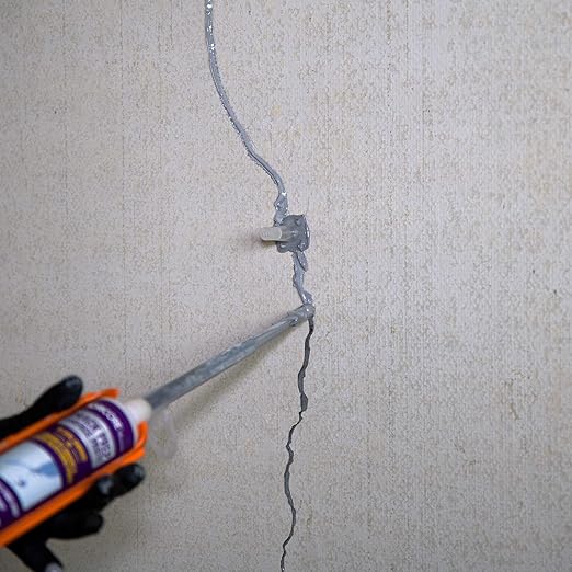 DRICORE PRO Concrete Repair Crack Prep Surface Paste (Step One) | Moisture Tolerant Preparation Epoxy for Sealing Indoor and Outdoor Cracks in Floors, Walls, and Basements