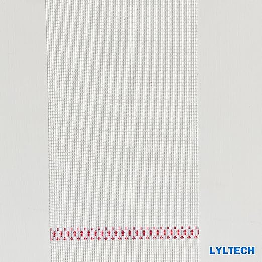 LYLTECH Drywall Joint Tape- 5.7in X 100 ft,13 MESH,100% Fiberglass,Heavy-Duty Self-Adhesive Wall Crack and Seam Patch