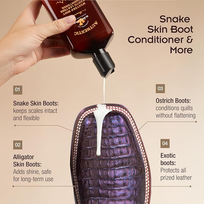 Griffin Leather Boot Conditioner, 8 oz – Deep Conditioning & Moisturizing Formula – Non-Greasy Leather Conditioner for Boots