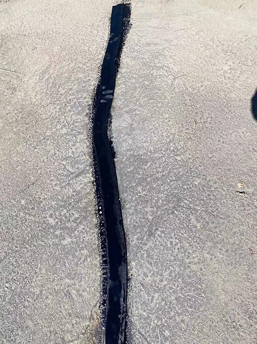EWT Premium Asphalt Tarmac Parking Lot Joint and Crack Sealer Repair Hot-Filler II Tape 2 in x 50 ft Long (3mm Thick)